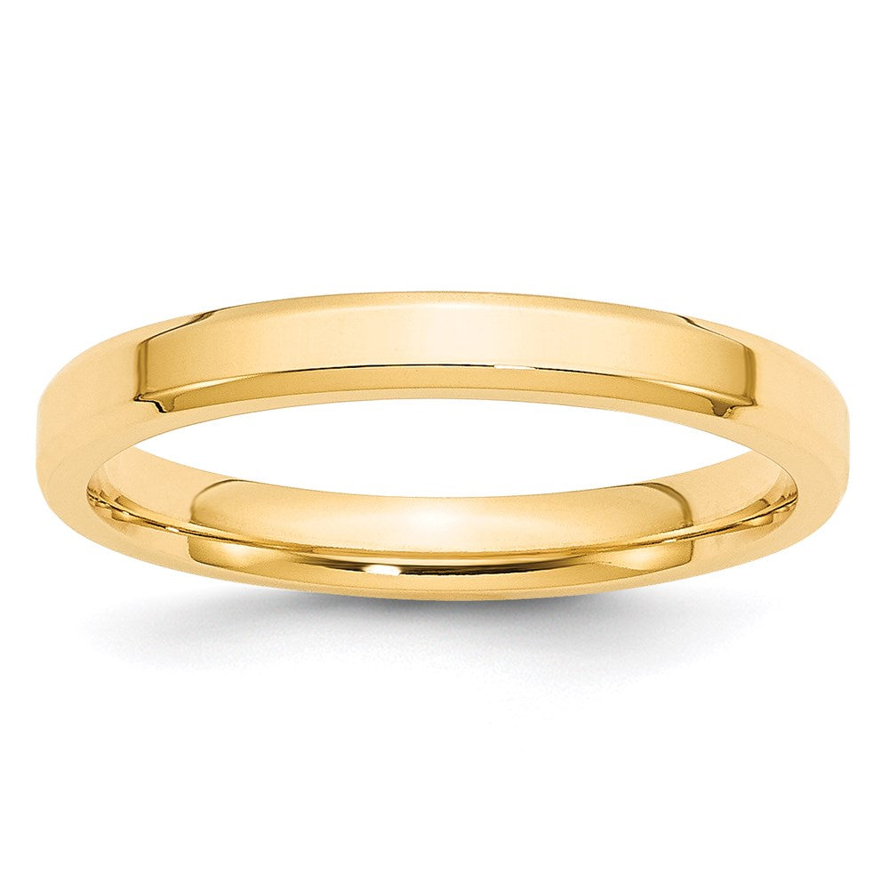 Beveled Edge Comfort Fit Wedding Band - WBC