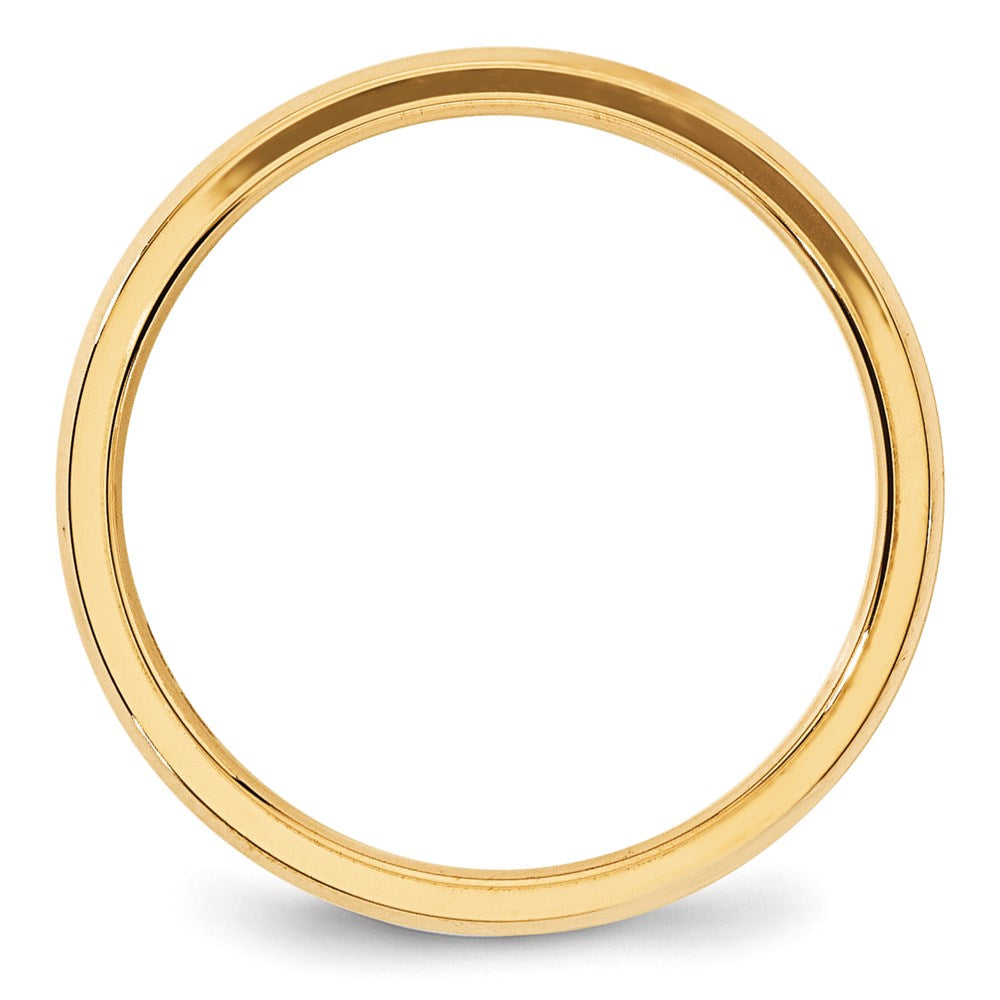 Beveled Edge Comfort Fit Wedding Band - WBC