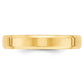 Beveled Edge Comfort Fit Wedding Band - WBC