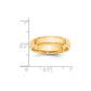 Beveled Edge Comfort Fit Wedding Band - WBC