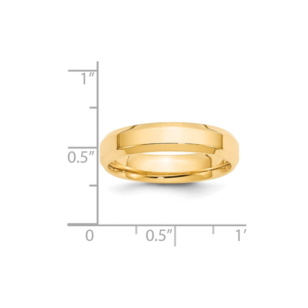 Beveled Edge Comfort Fit Wedding Band - WBC