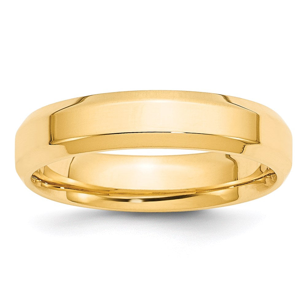 Beveled Edge Comfort Fit Wedding Band - WBC