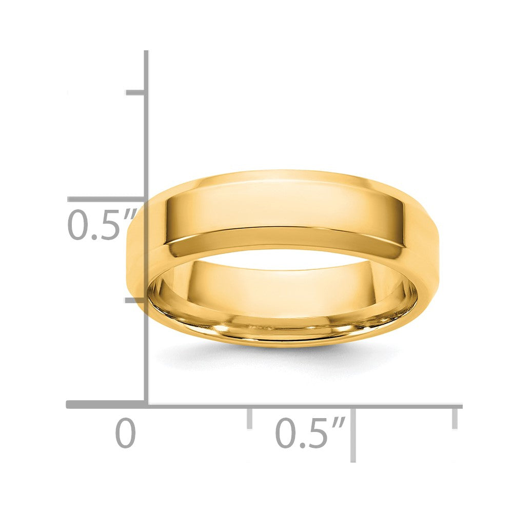 Bevel Edge Comfort Fit Band - WBC