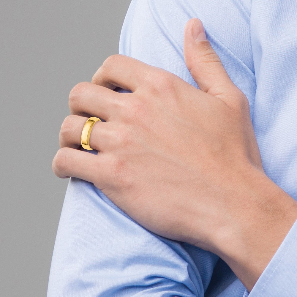 Bevel Edge Comfort Fit Band - WBC