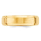 Beveled Edge Comfort Fit Wedding Band - WBC