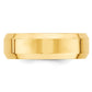 Beveled Edge Comfort Fit Wedding Band - WBC