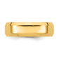 Beveled Edge Comfort Fit Wedding Band - WBC