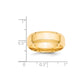 Beveled Edge Comfort Fit Wedding Band - WBC