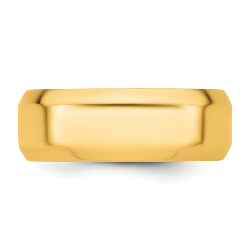 Beveled Edge Comfort Fit Wedding Band - WBC
