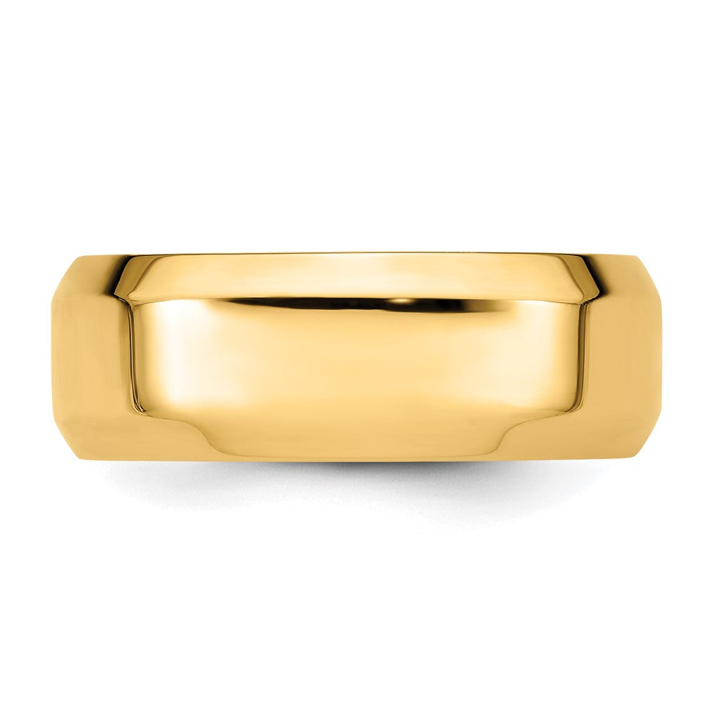 Beveled Edge Comfort Fit Wedding Band - WBC