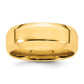 Beveled Edge Comfort Fit Wedding Band - WBC