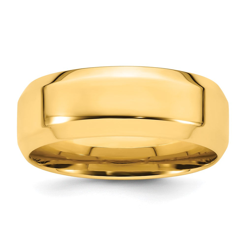Beveled Edge Comfort Fit Wedding Band - WBC