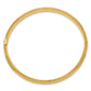 3/16 Florentine Hinged Baby Bangle - WBC
