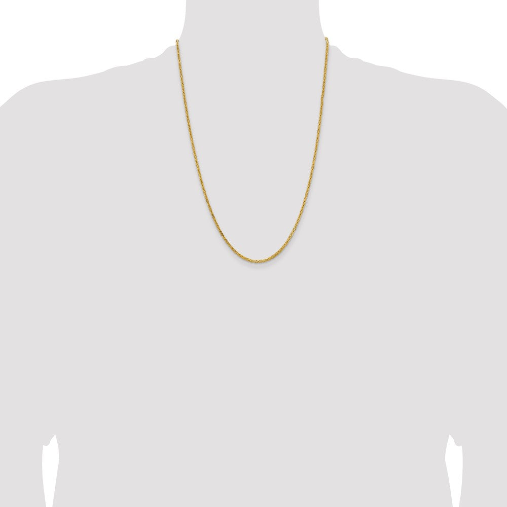 Byzantine with Lobster Clasp Chain - WBC