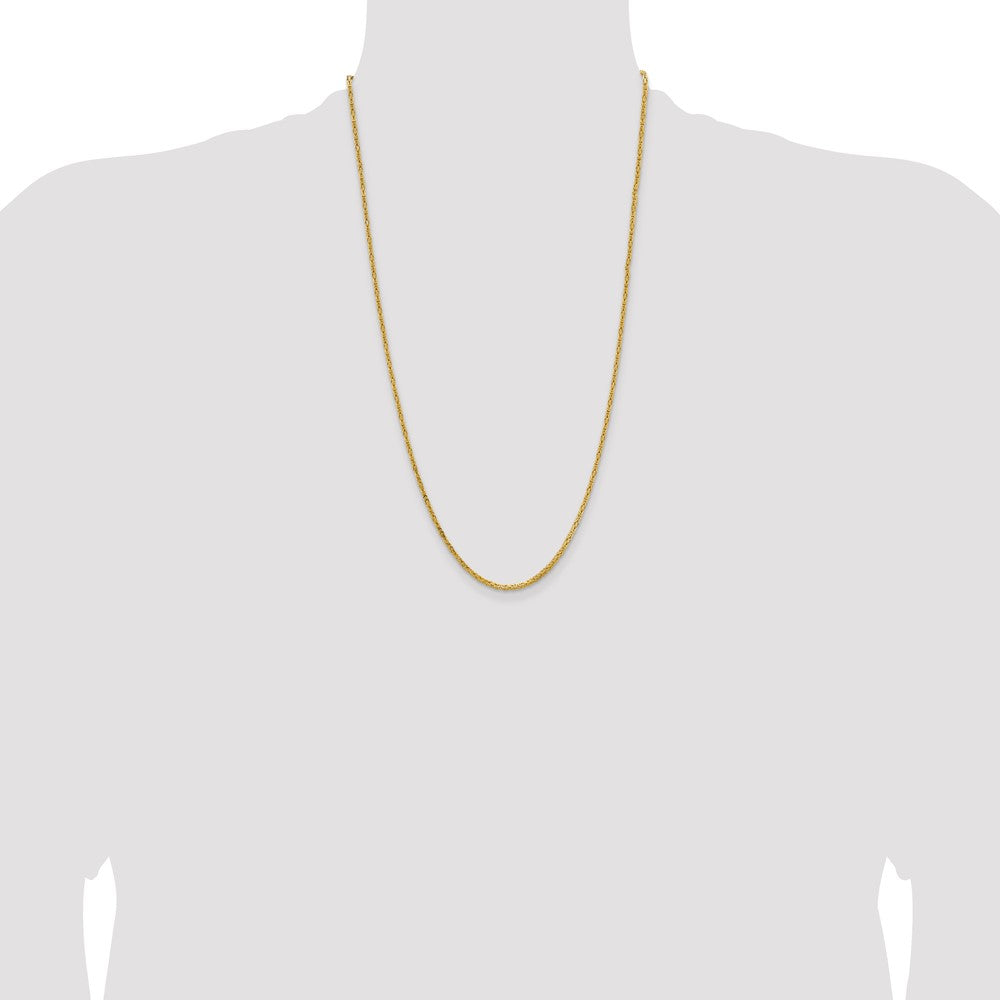 Byzantine with Lobster Clasp Chain - WBC