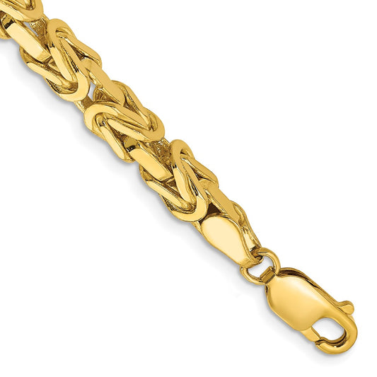 Byzantine with Lobster Clasp Chain - WBC