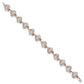 and Complete 1/3 carat Diamond 15 and Quinceanera Heart Bracelet - WBC