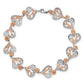 and Complete 1/3 carat Diamond 15 and Quinceanera Heart Bracelet - WBC