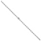 Polished Complete 1/6 carat Diamond Heart Cluster Fancy Link Bracelet with Extender - WBC
