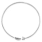 Complete 1/4 carat Diamond Moon and Star Flexible Cuff Bangle Bracelet - WBC