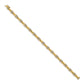 Complete 1/2 carat Diamond Bamboo Design Bracelet - WBC