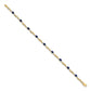 Complete Diamond and Oval Sapphire Fancy Link Bracelet - WBC