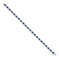 Complete Diamond and Oval Sapphire Bracelet - WBC