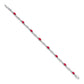 Complete Diamond and Oval Ruby Bracelet - WBC