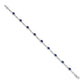 Complete Diamond and Oval Sapphire Bracelet - WBC