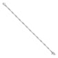 Complete 1/4 carat Diamond and Bar Link Bracelet - WBC