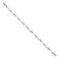 Complete 1/20 carat Diamond Fancy Curved Link Bracelet - WBC