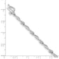 Complete 1/8 carat Diamond Fancy Link Bracelet - WBC