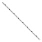 Complete 1/2 carat and Black Diamond Flower Infinity Bracelet - WBC