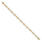 Complete 1/4 carat Diamond Fancy Link Bracelet - WBC