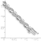Complete 1/2 carat Diamond Infinity Link Bracelet - WBC