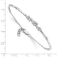 Complete 1/2 carat Diamond Half-Bangle Bracelet with Extender - WBC