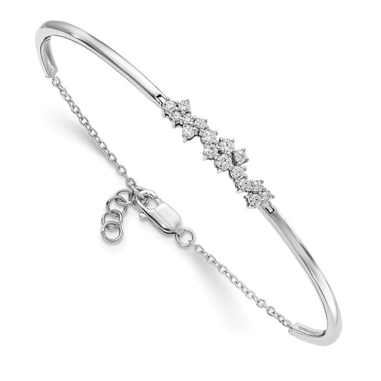 Diamond Bangle Bracelet Mtg, no dias, blank - WBC