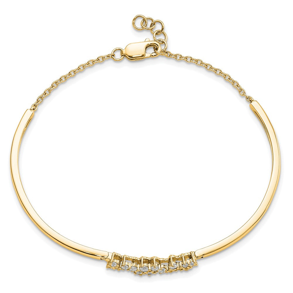 Diamond Bangle Bracelet Mtg, no dias, blank - WBC