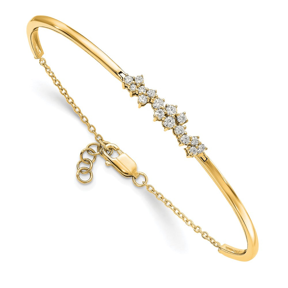 Diamond Bangle Bracelet Mtg, no dias, blank - WBC