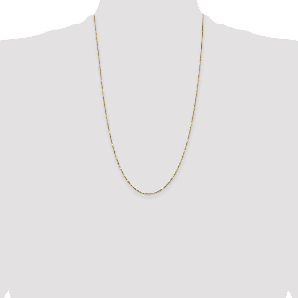. Box with Spring Ring Clasp Chain - WBC