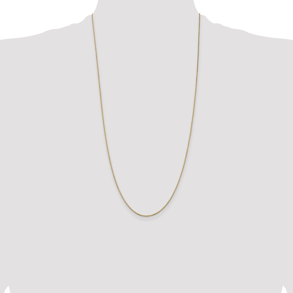 . Box with Spring Ring Clasp Chain - WBC