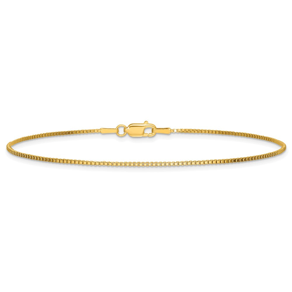 Box with Lobster Clasp Anklet - WBC