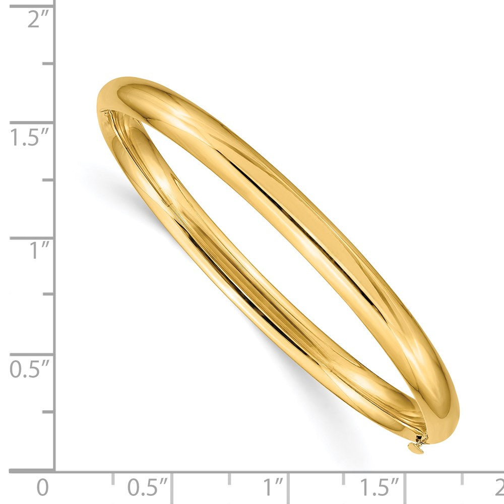 3/16 Polished Hinged Baby Bangle - WBC