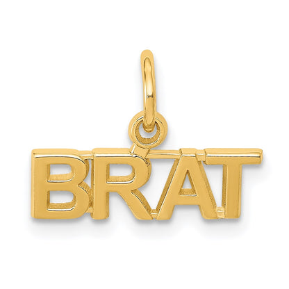 Polished BRAT Charm - WBC