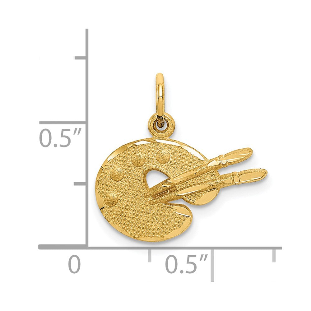 Artist Palette Charm - WBC