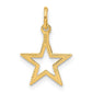 Diamond-cut Star Charm - WBC