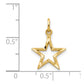 Diamond-cut Star Charm - WBC