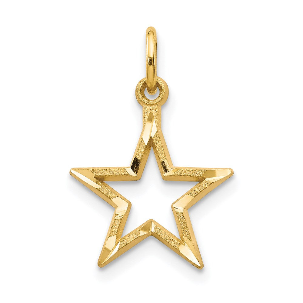 Diamond-cut Star Charm - WBC