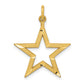 Diamond-cut Star Charm - WBC