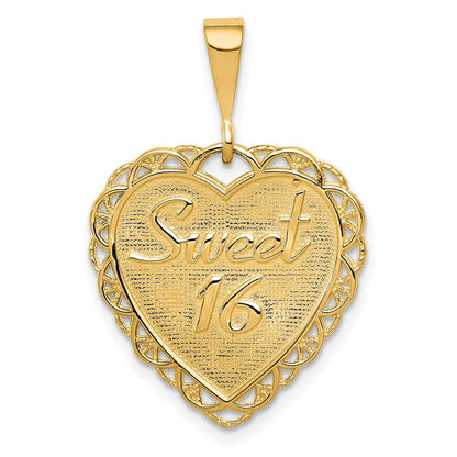 Reversible SWEET 16 / REACH FOR THE STARS Charm - WBC